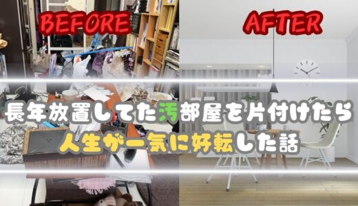 【Homeport LP】長年放置していた汚部屋を片付けたら人生が一気に好転した話（仮）v2